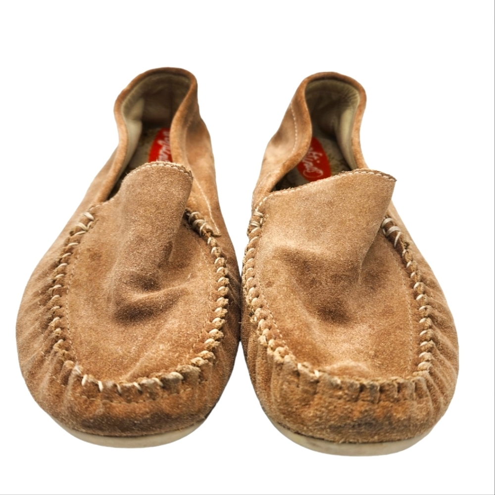 Softinos Size 9.5/40 Suede Moccasins Tan Color - Picture 2 of 8
